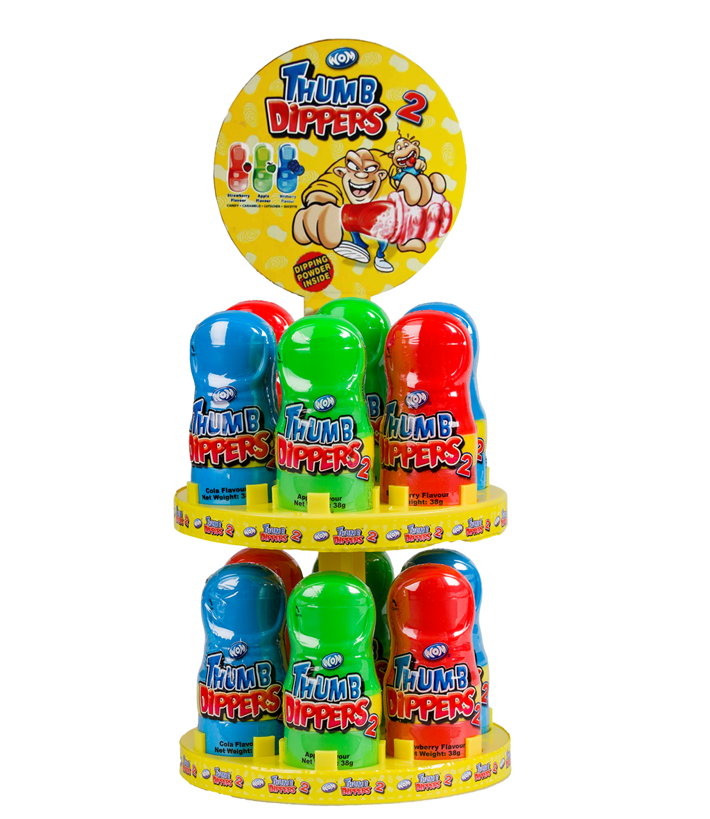 Thumb Dippers Tower Display